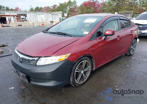 2012 Honda Civic Lx z USA, uszkodzony, nr VIN JHMFB2F57CS003049